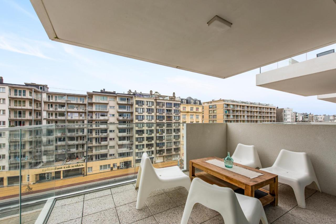 Modern Apartment With Terrace Near The Beach Ostende Exterior foto