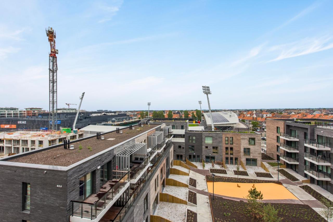 Modern Apartment With Terrace Near The Beach Ostende Exterior foto