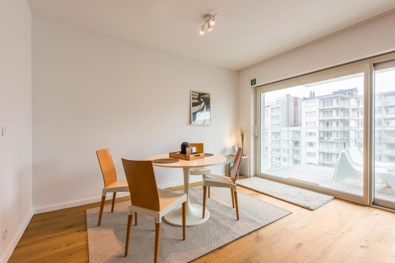 Modern Apartment With Terrace Near The Beach Ostende Exterior foto